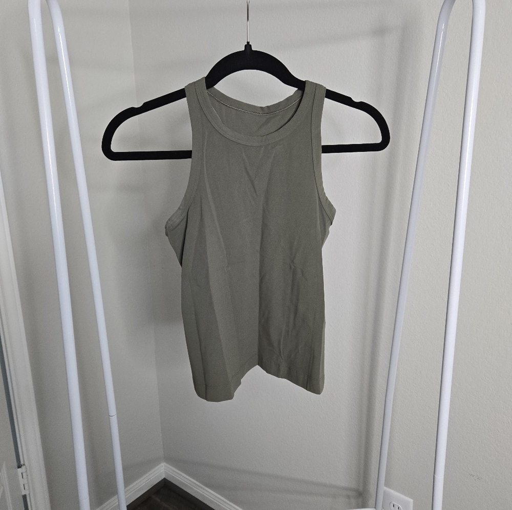 Lululemon Athletica Khaki Tank Top